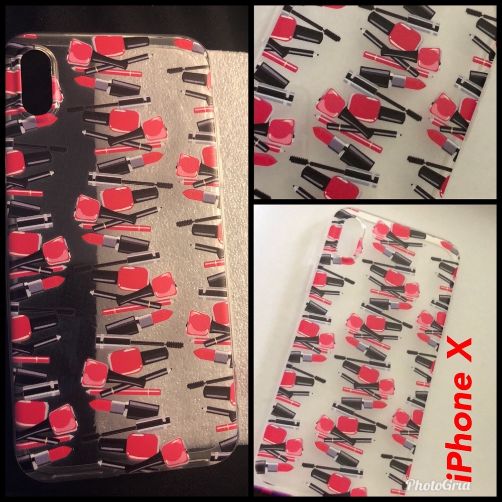 Makeup dream clear iPhone X case